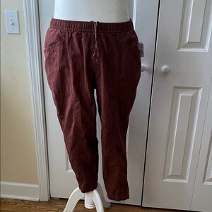 Old Navy women’s soft pants  - Rust Brown